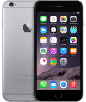 IPHONE 6 PLUS APPLE 128 GB 4G LTE CHIP A8 TOUCH ID IOS 8 8 MP FOCUS PIXEL GRIGIO SIDERALE