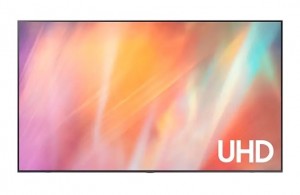 TV 55" SAMSUNG UE55AU7170 LED SERIE 7 4K ULTRA HD SMART WIFI 2000 PQI HDMI USB TITAN GRAY + STAFFA A MURO